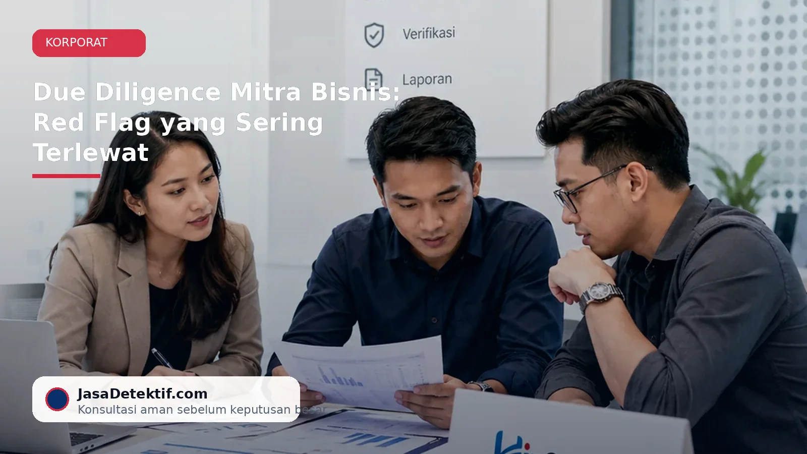Due diligence mitra bisnis sebelum kerja sama penting